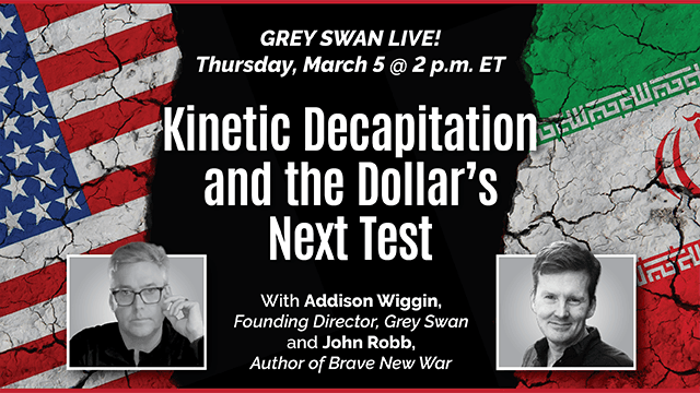 Kinetic Decapitation and the Dollar’s Next Test