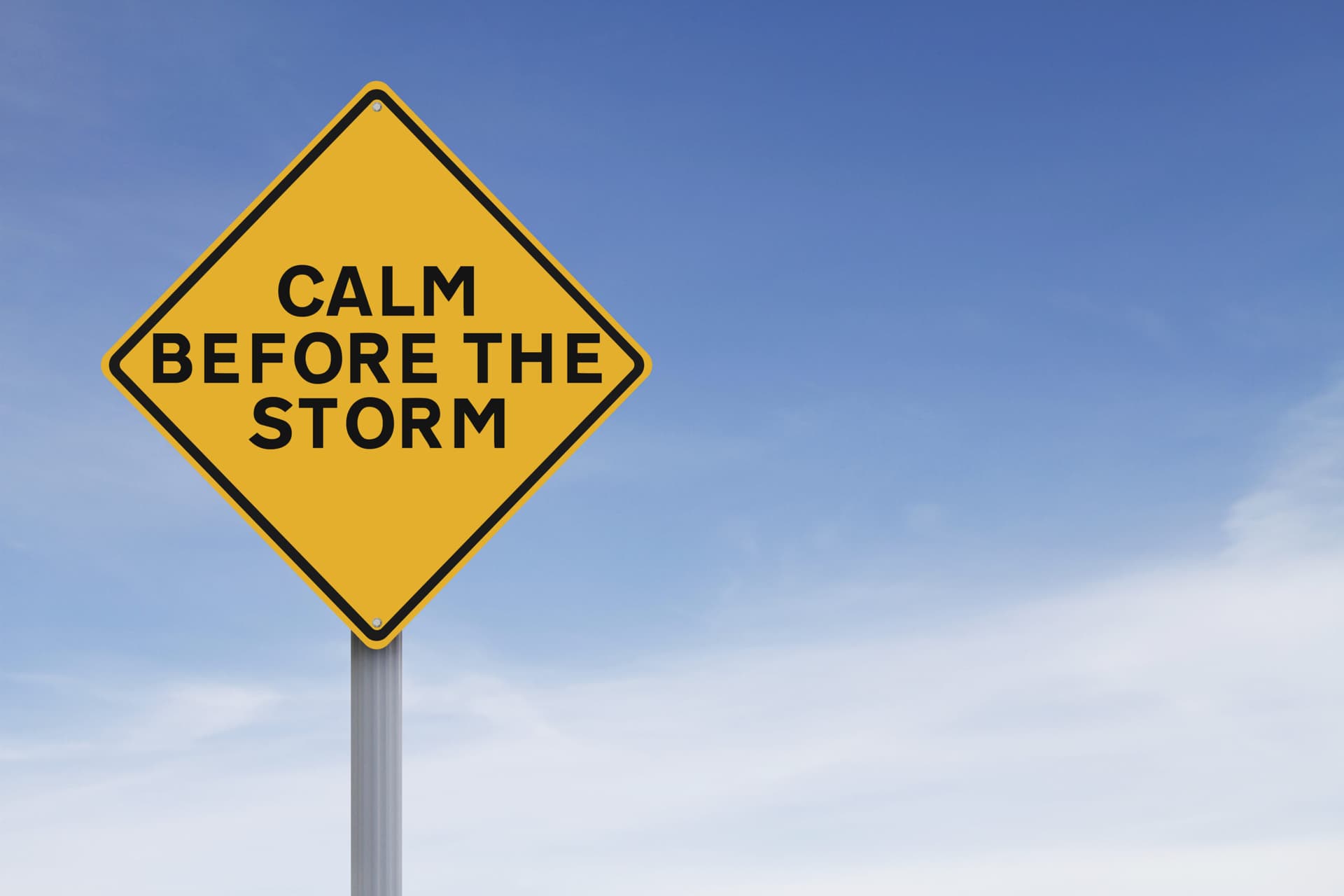 Beware The Surface Calm