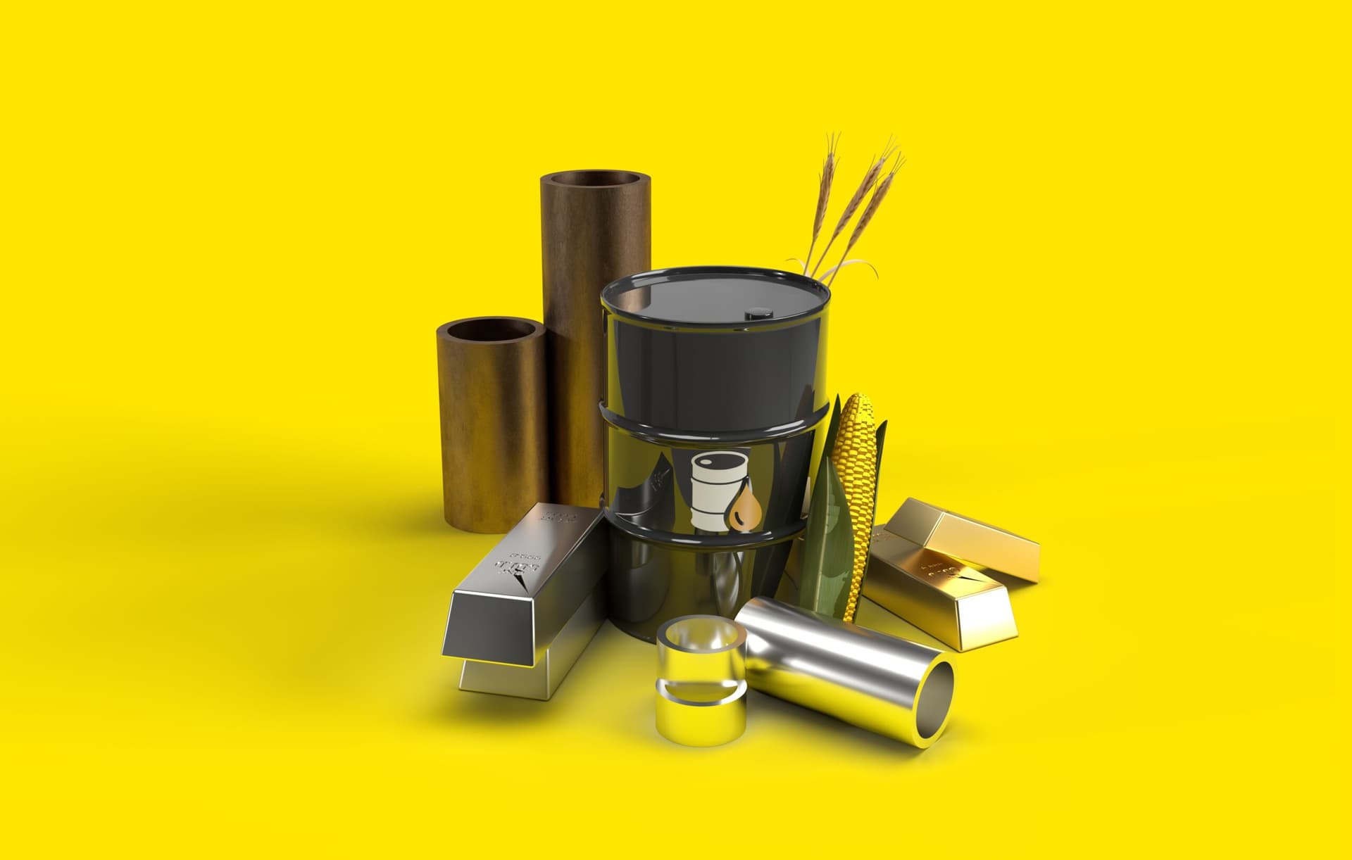 Around the World in Four Commodities